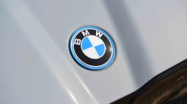 BMW iX2 - BMW badge detail