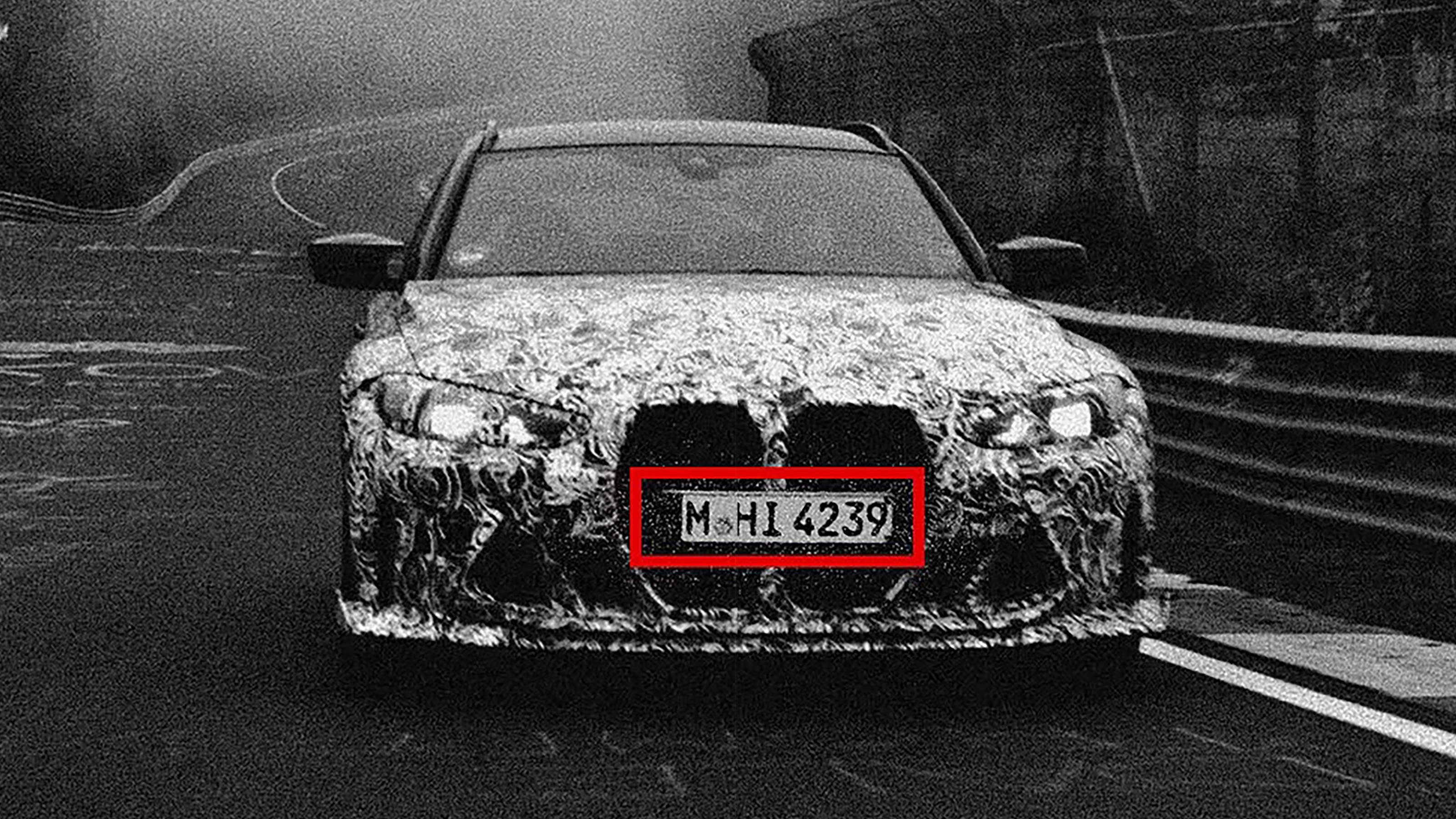 BMW M3 Touring CS - front end tracking