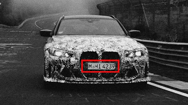 BMW M3 Touring CS - front end tracking