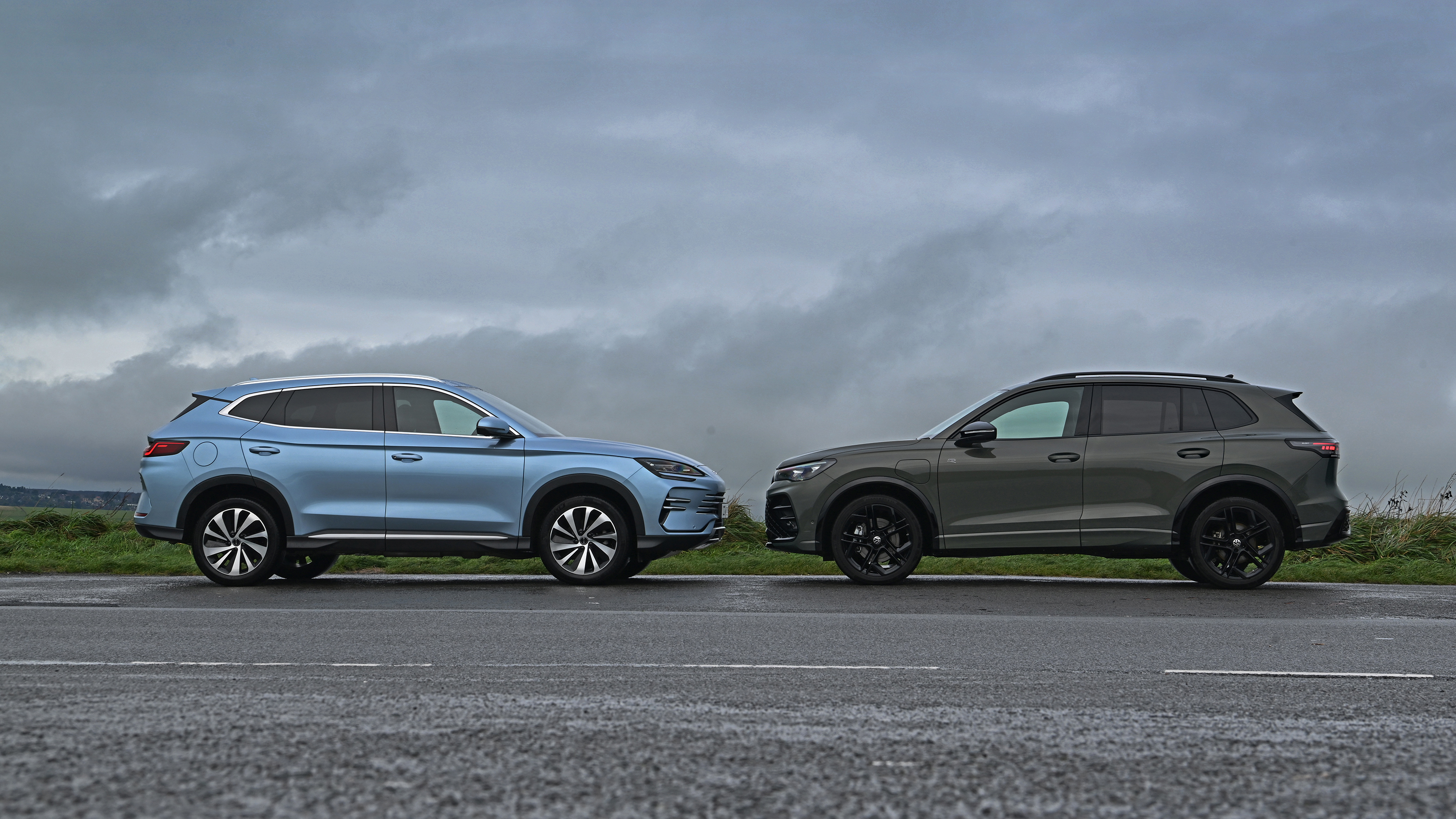 BYD Seal U and Volkswagen Tiguan - face-to-face static