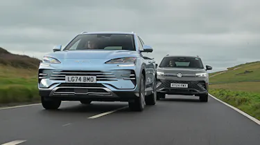 BYD Seal U and Volkswagen Tiguan - front tracking
