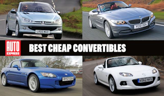 Best cheap convertibles - header image
