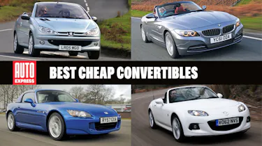 Best cheap convertibles - header image