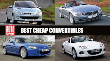 Best cheap convertibles - header image