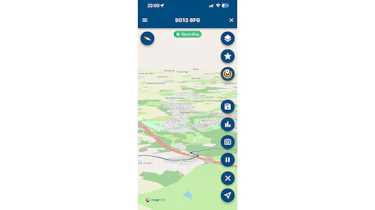 Best sat-nav apps 2025 - MyRoute-app screenshot