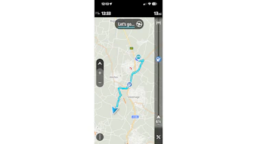 Best sat-nav apps 2025 - TomTom GO screenshot