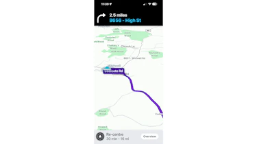 Best sat-nav apps 2025 - Waze screenshot
