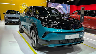 Vauxhall Mokka at the 2025 Brussels Motor Show - front static