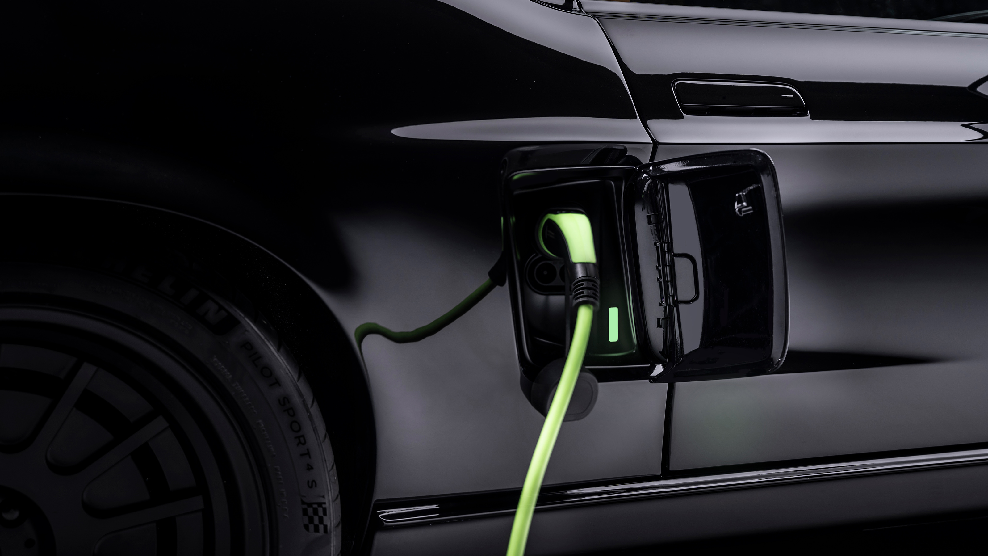 Charge Cars ‘67 Ford Mustang charging