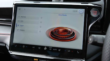 Ford Puma ST - Sport drive mode screen