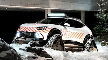 Genesis GV60 Mountain Intervention Vehicle Concept - front 3/4