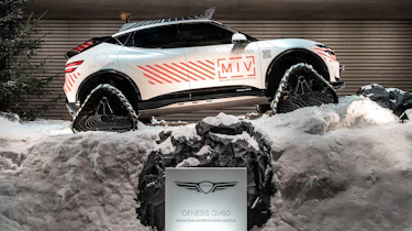 Genesis GV60 Mountain Intervention Vehicle Concept - side profile