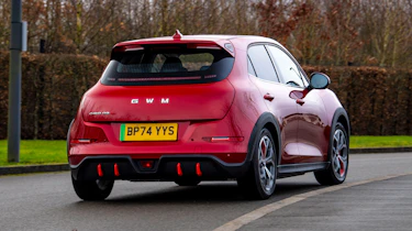 GWM Ora 03 GT - rear tracking cornering