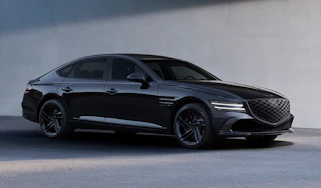 Genesis G80 Black - front static