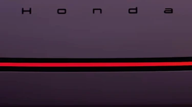 Honda logo and light bar