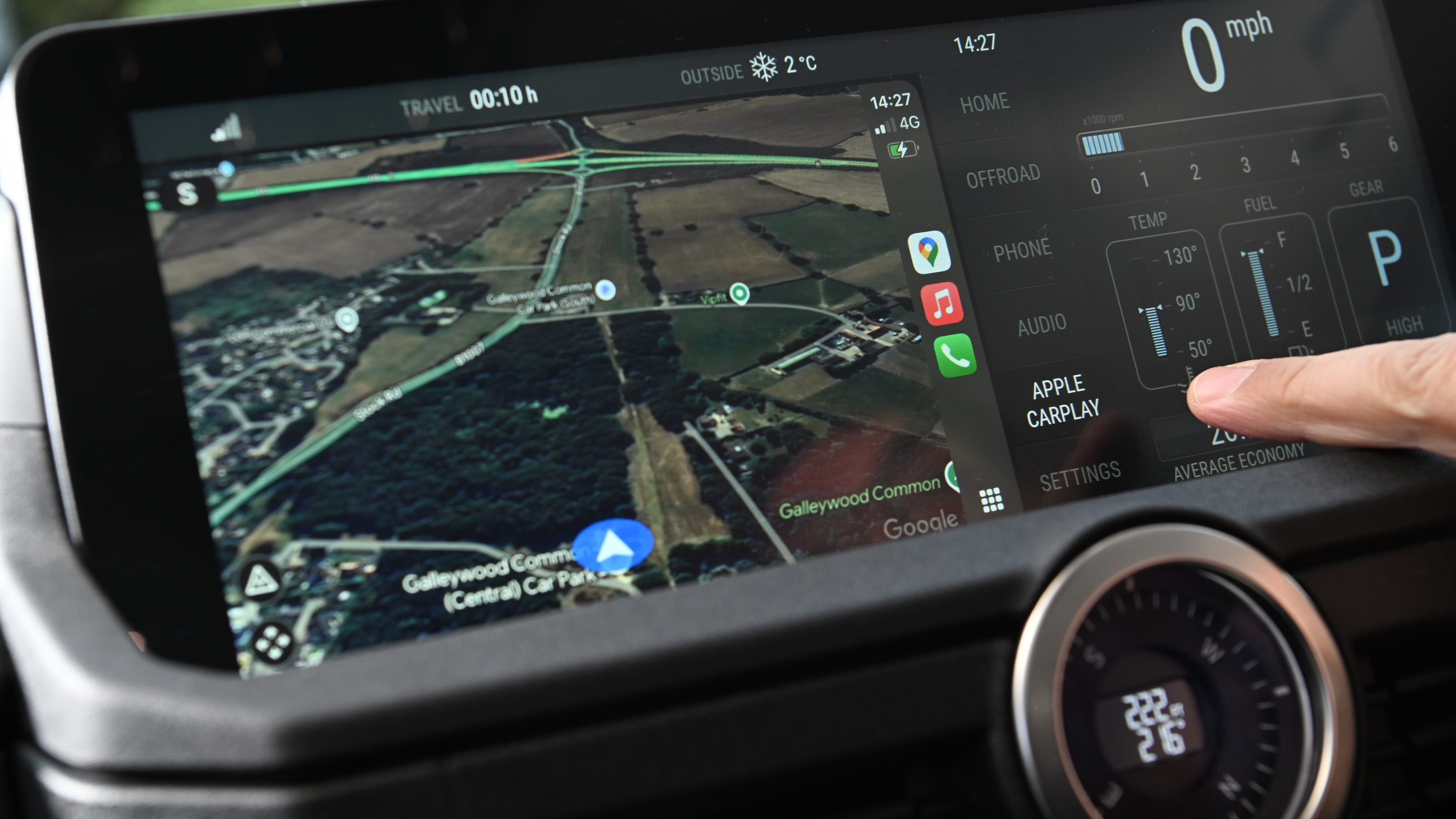 Ineos Grenadier - infotainment screen