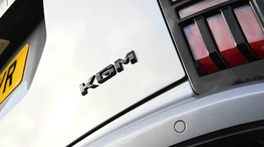 KGM Actyon - tailgate, 'KGM' badge