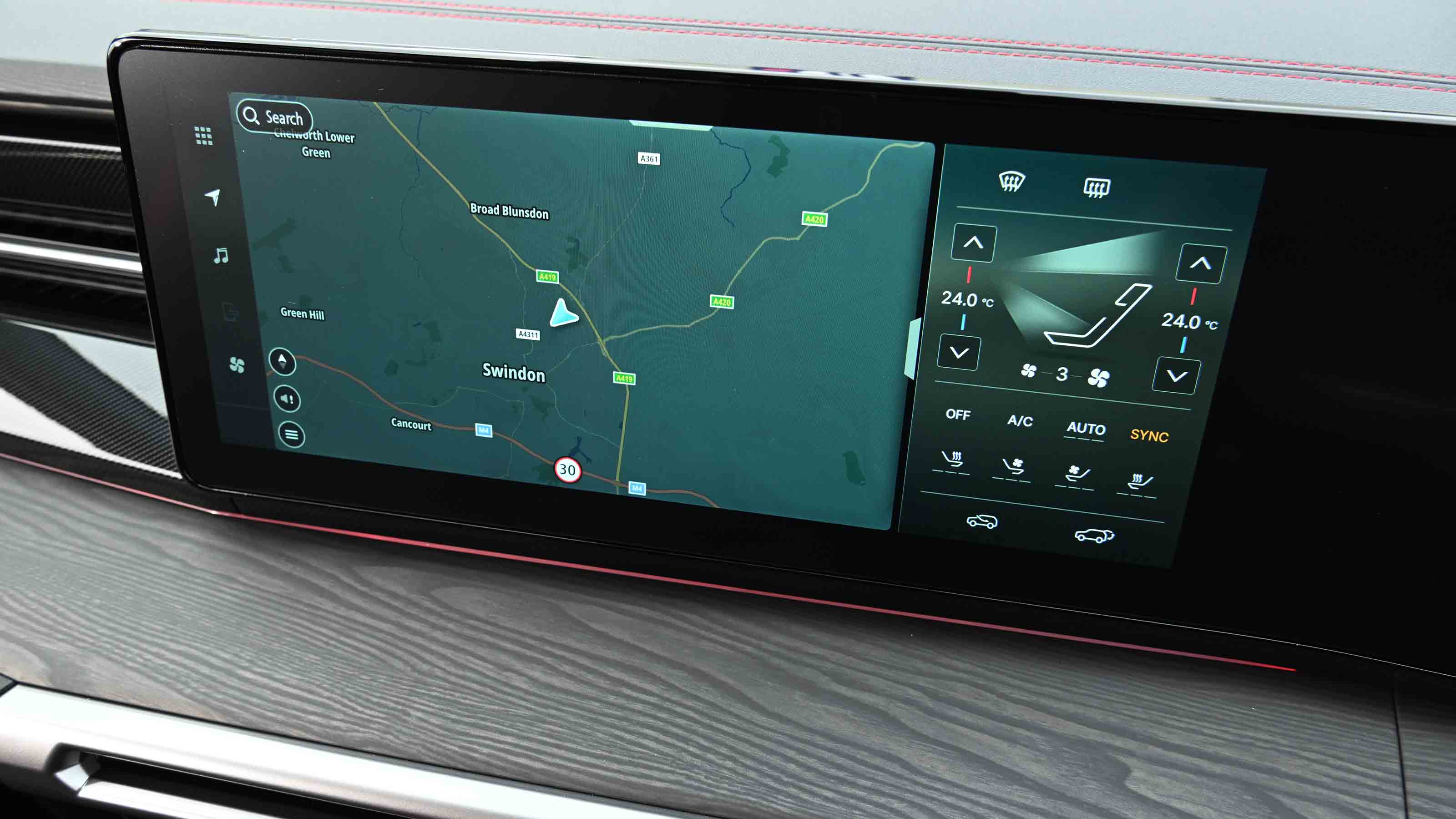 KGM Actyon - infotainment