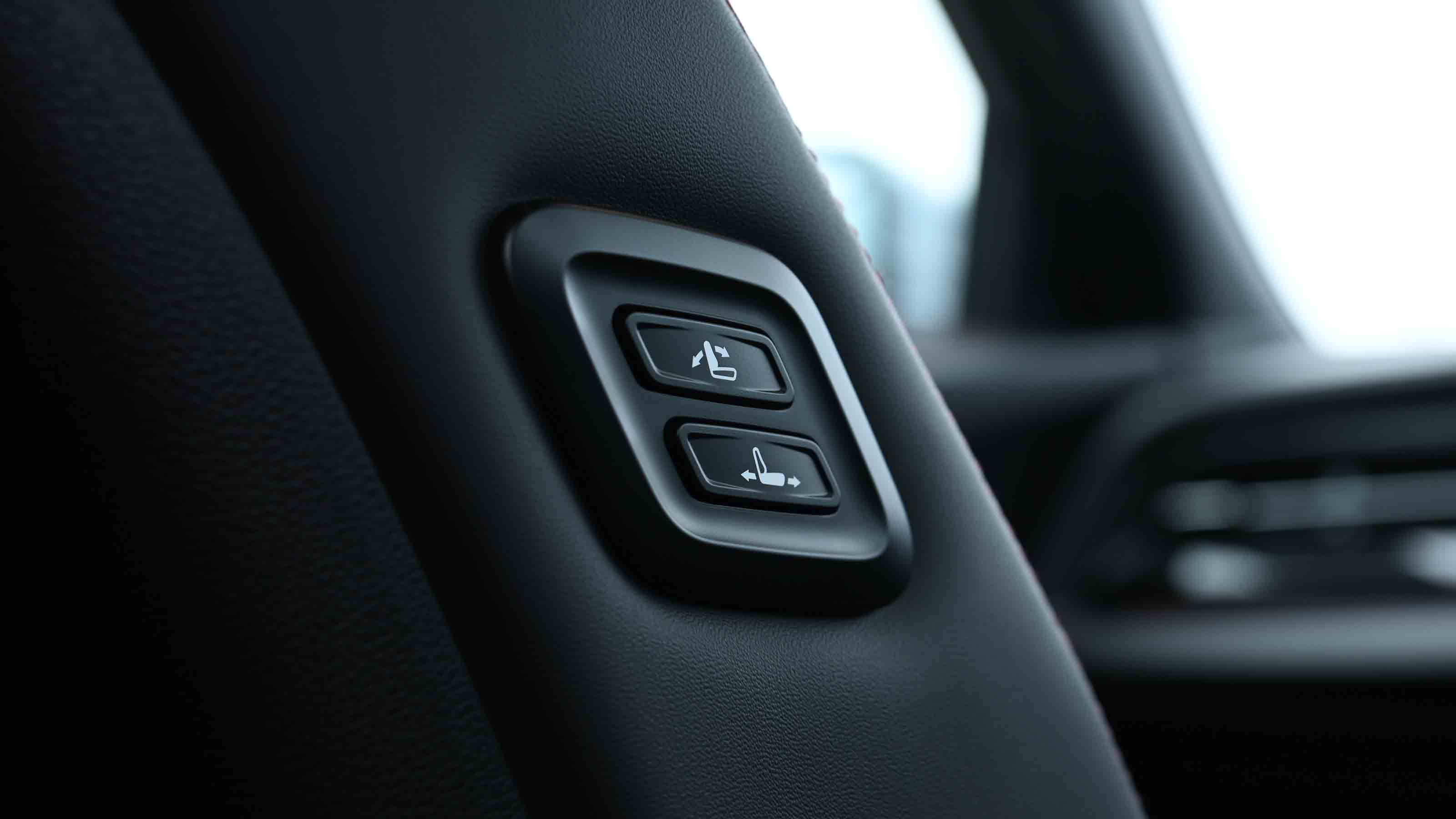 KGM Actyon - electric passenger seat controls