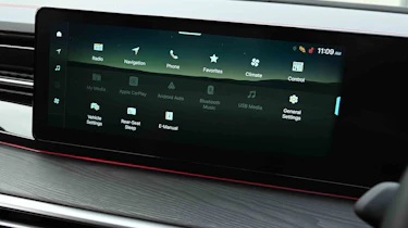 KGM Actyon - infotainment main menu