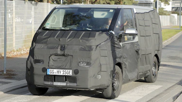 Kia PV5 spies - front 3/4