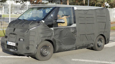Kia PV5 spies - front angled