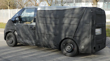 Kia PV5 spies - rear angled