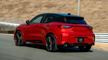 Lexus LBX Morizo RR - rear tracking