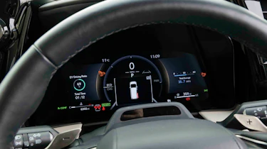 Lexus LM - digital instrument cluster
