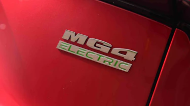 MG4 - MG4 badge detail
