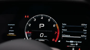 Maserati GranCabrio Trofeo - dials