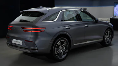 New 2025 Genesis Electrified GV70 - studio rear 3/4