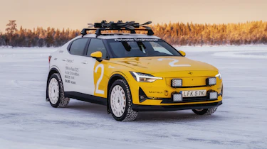 Polestar 2 Arctic Circle car - front