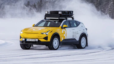 Polestar 3 Arctic Circle car - front