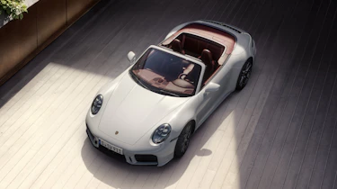 Porsche 911 Carrera S facelift front above