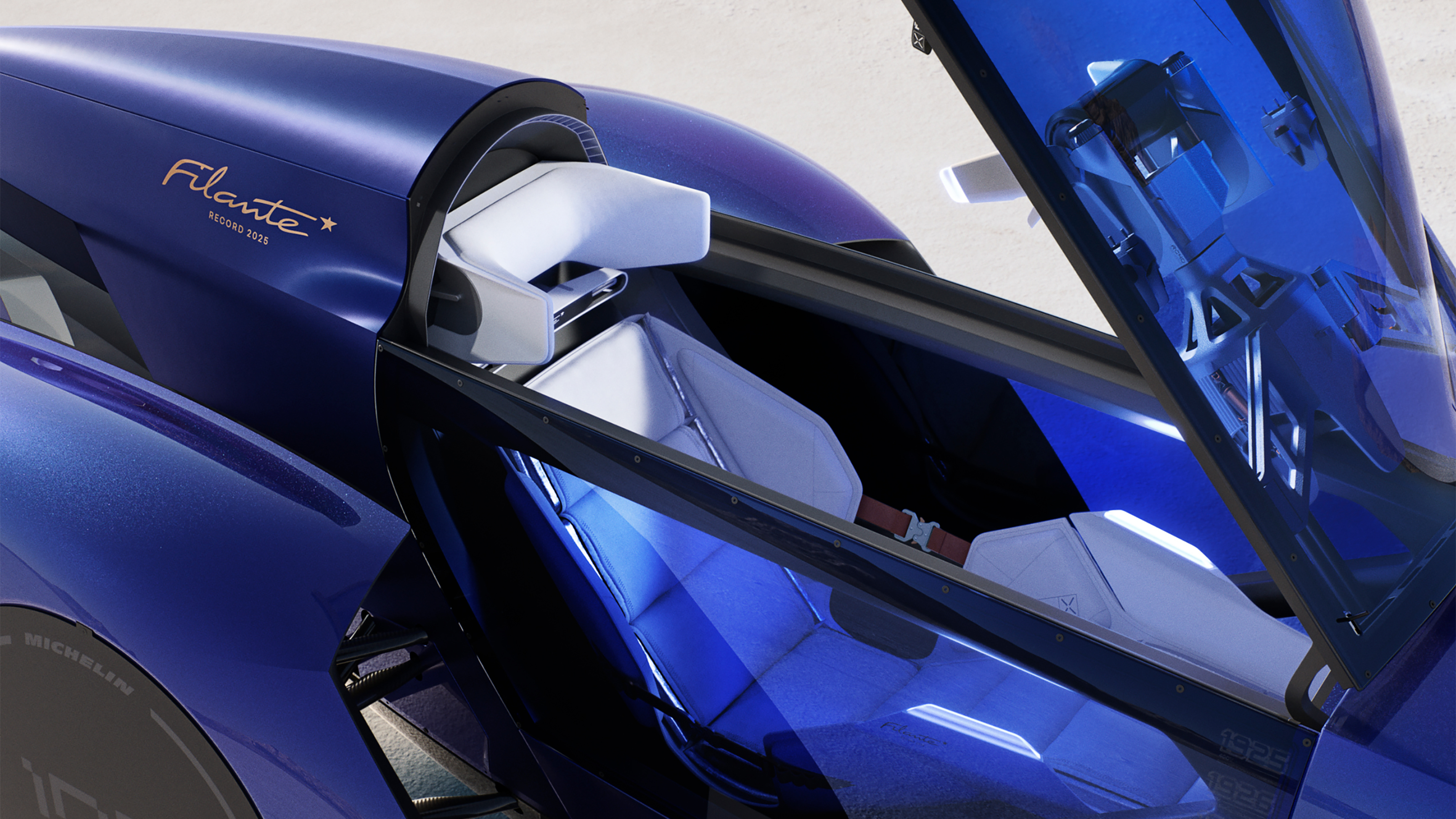 Renault Filante Record 2025 - open cockpit