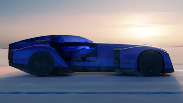 Renault Filante Record 2025 - side profile