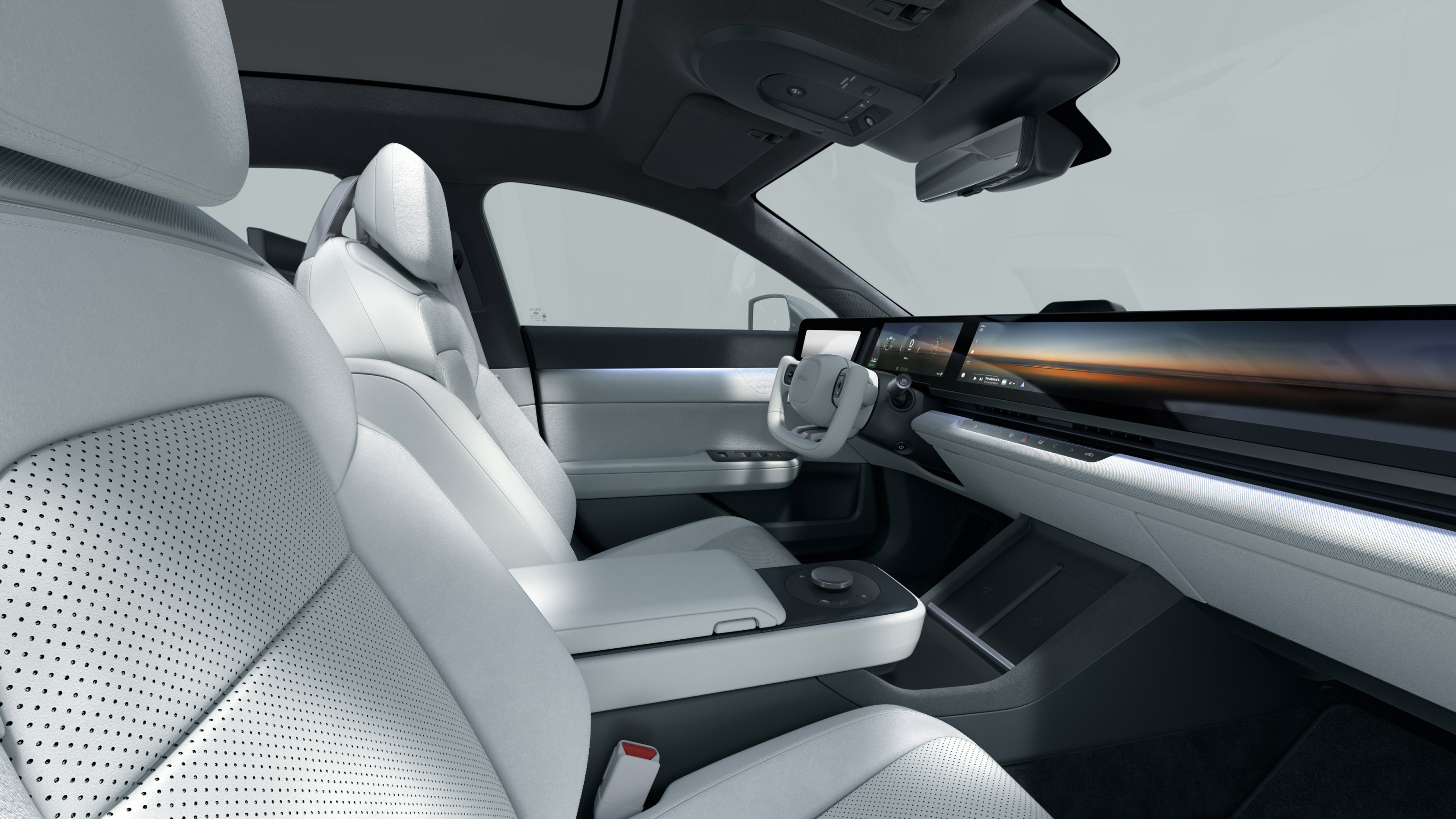SHM Afeela 1 - white front seats