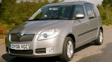 Skoda Roomster - front tracking