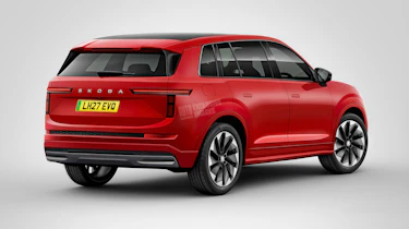 Skoda Vision 7S SUV design render - rear