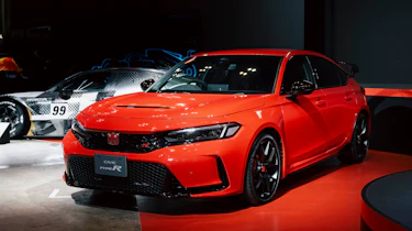 Honda Civic Type R Racing Black at the Tokyo Auto Salon - front static
