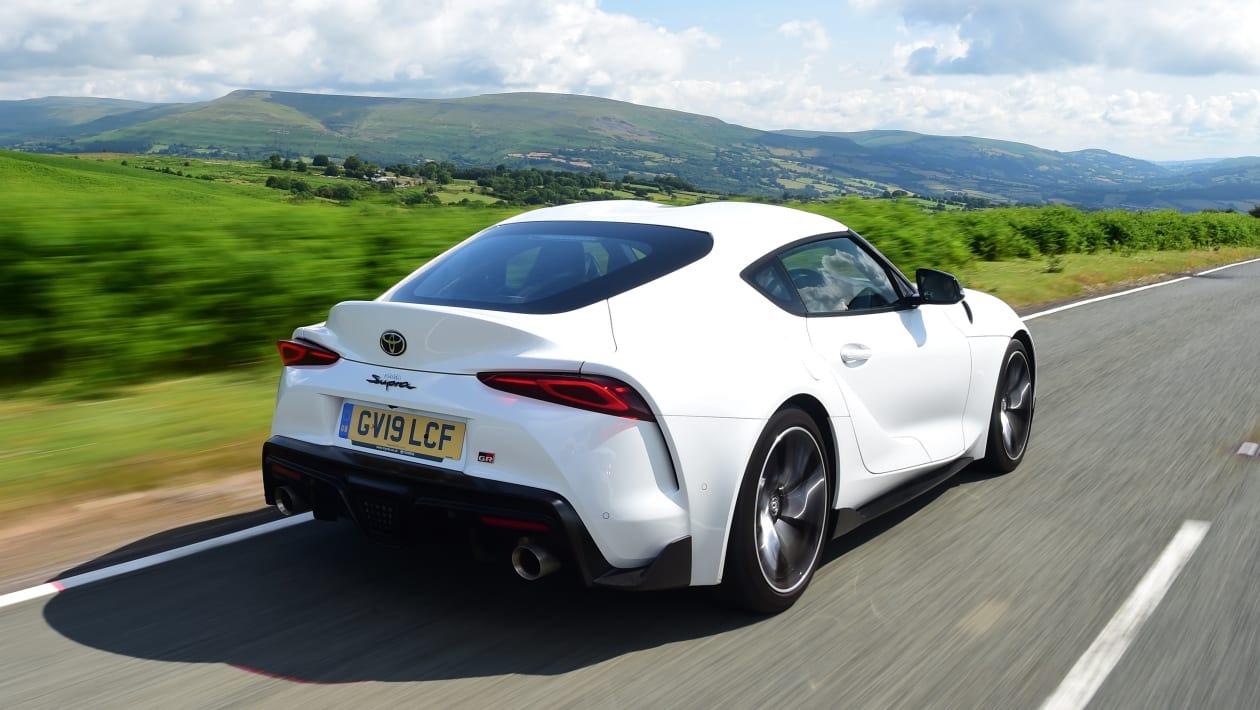 Used Toyota Supra Mk5 - rear tracking