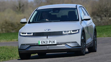 Used Hyundai Ioniq 5 - front cornering