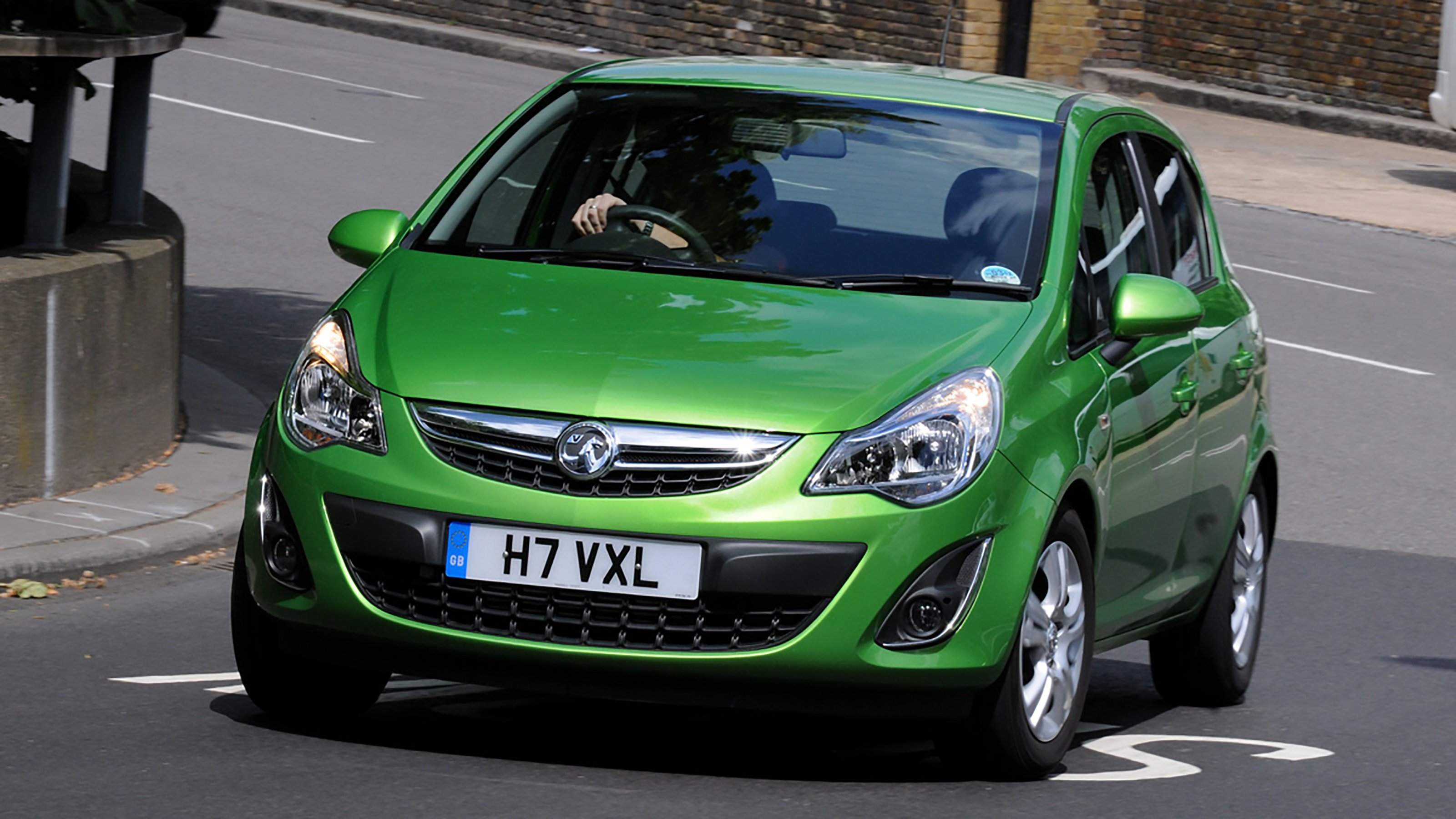 Vauxhall Corsa D - front cornering
