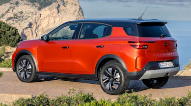 Vauxhall Frontera Electric GS Canton Orange - static rear 3/4