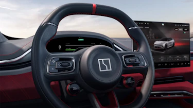 Zeekr 001 FR - steering wheel
