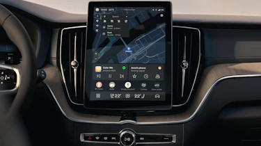 Volvo XC60 - infotainment screen