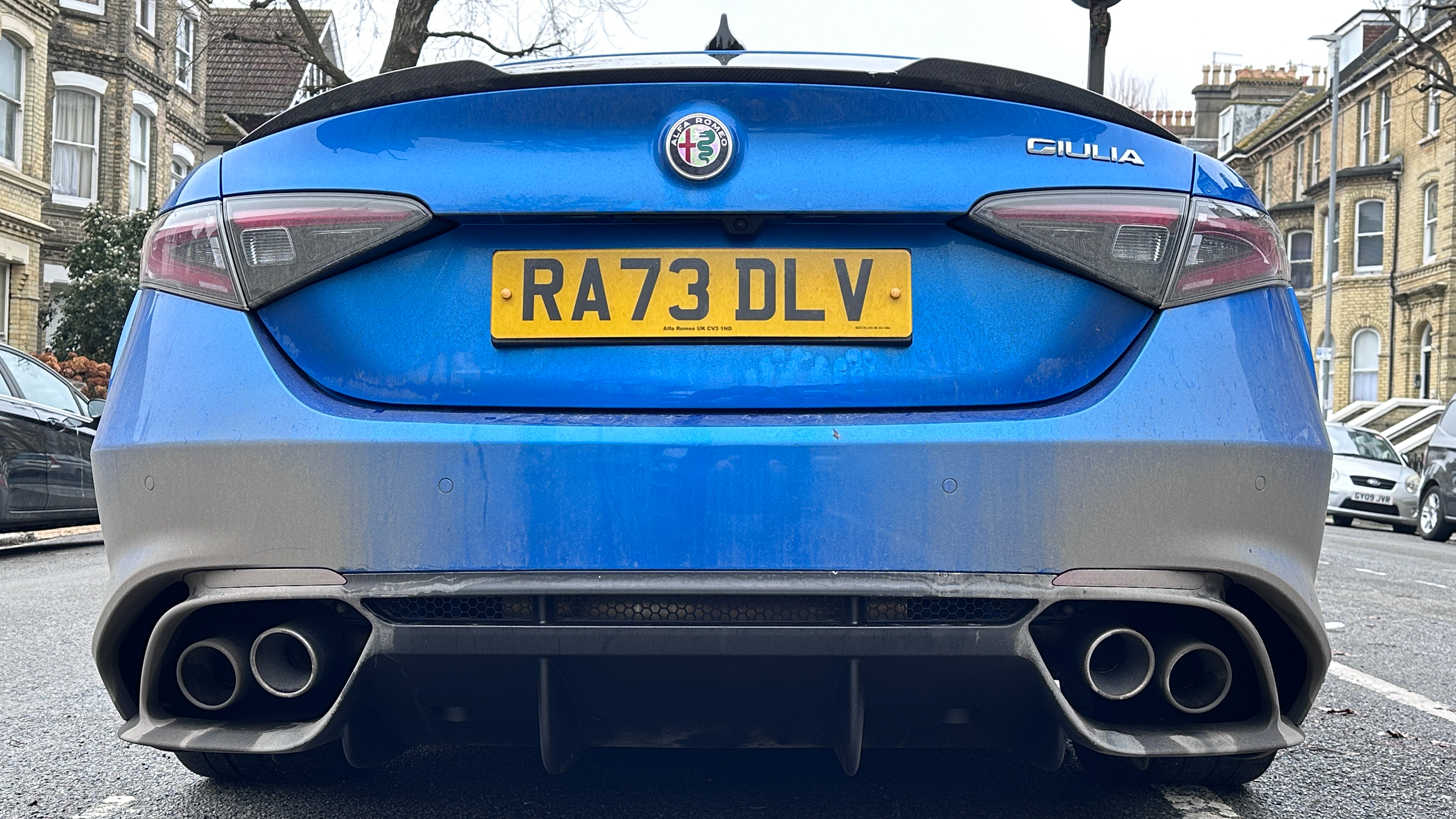 Alfa Romeo Giulia Quadrifoglio - rear end