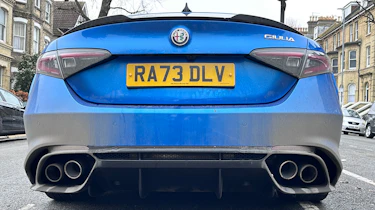 Alfa Romeo Giulia Quadrifoglio - rear end