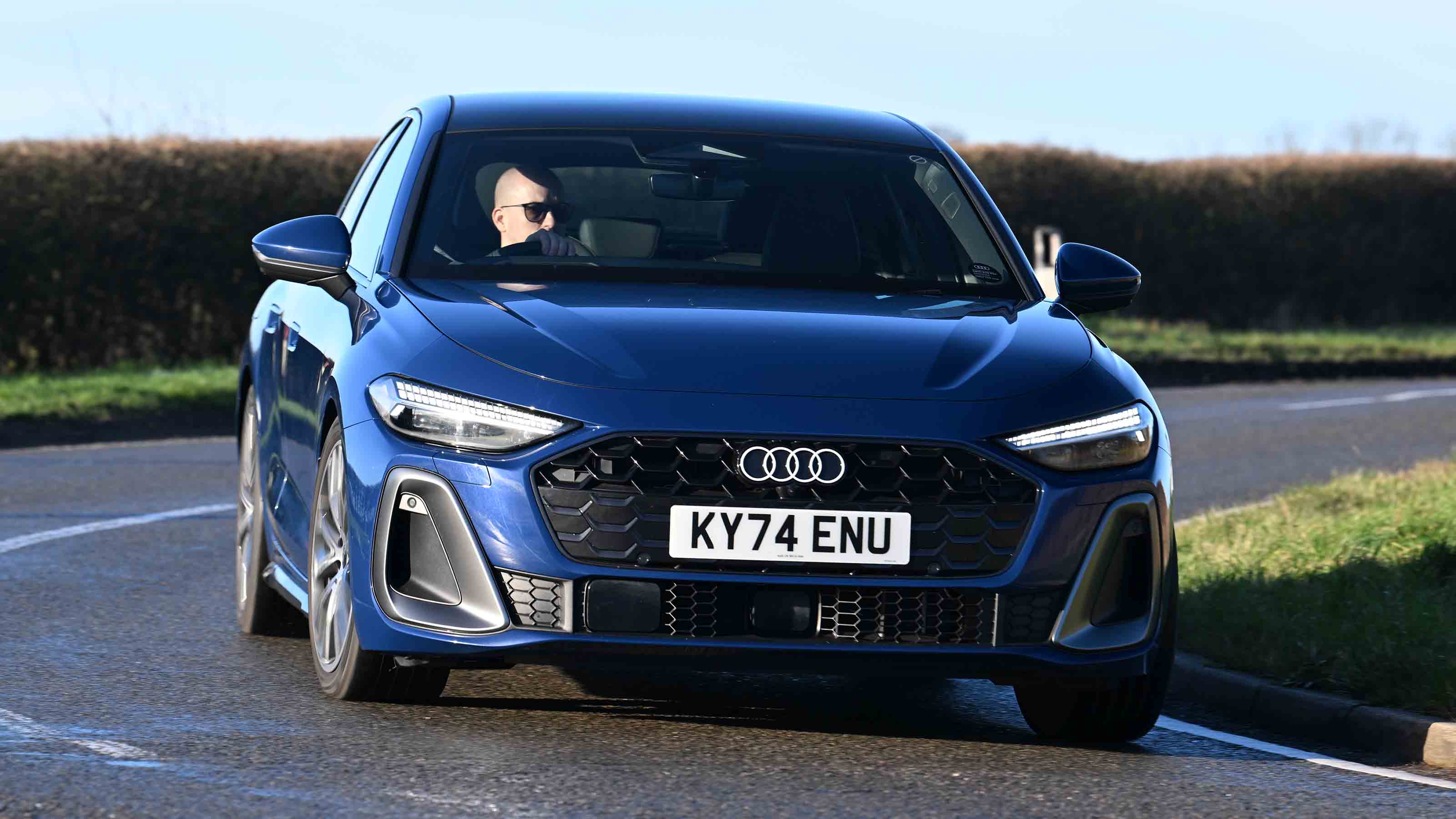 Audi A5 - front cornering